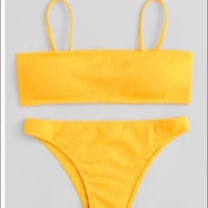 Yellow Bathing Suit